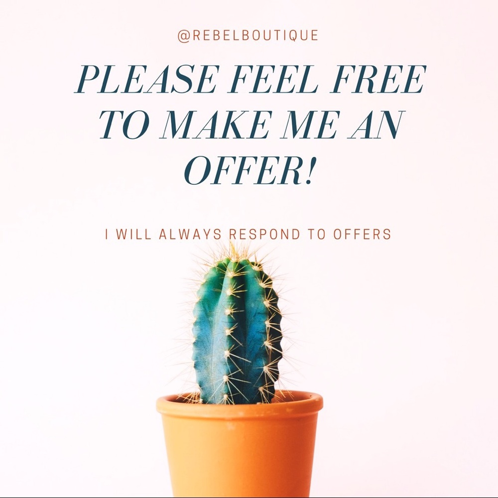 Always Feel Free to Offer 😊